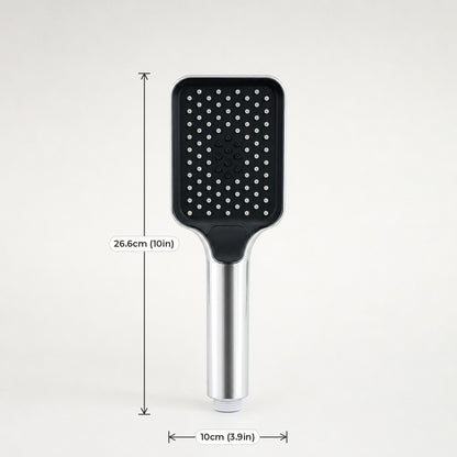 Verdelisse Boosted Shower Head dimensions: 26.6cm*10cm (10in*3.9in)
